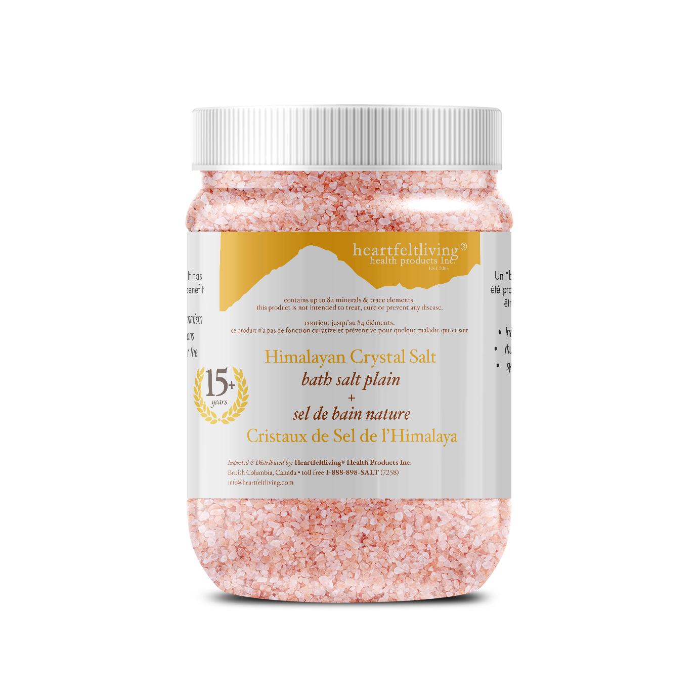 HeartFeltLiving Bath Salt - (1000g)