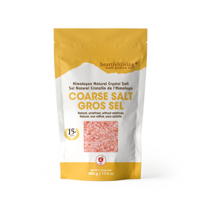 HeartFeltLiving Salt - Coarse (500g)