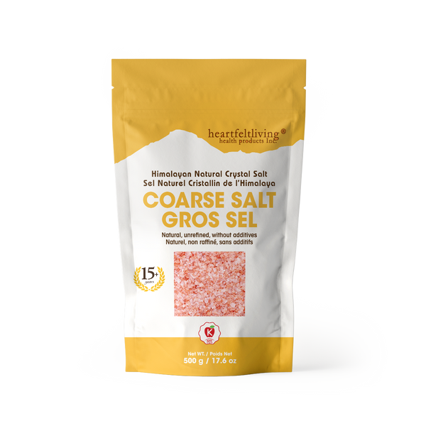 HeartFeltLiving Salt - Coarse (500g)