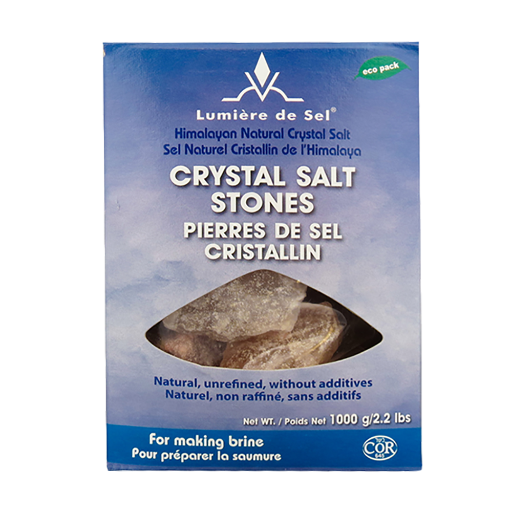 Crystal Salt Stones - For Brine - (1000g)