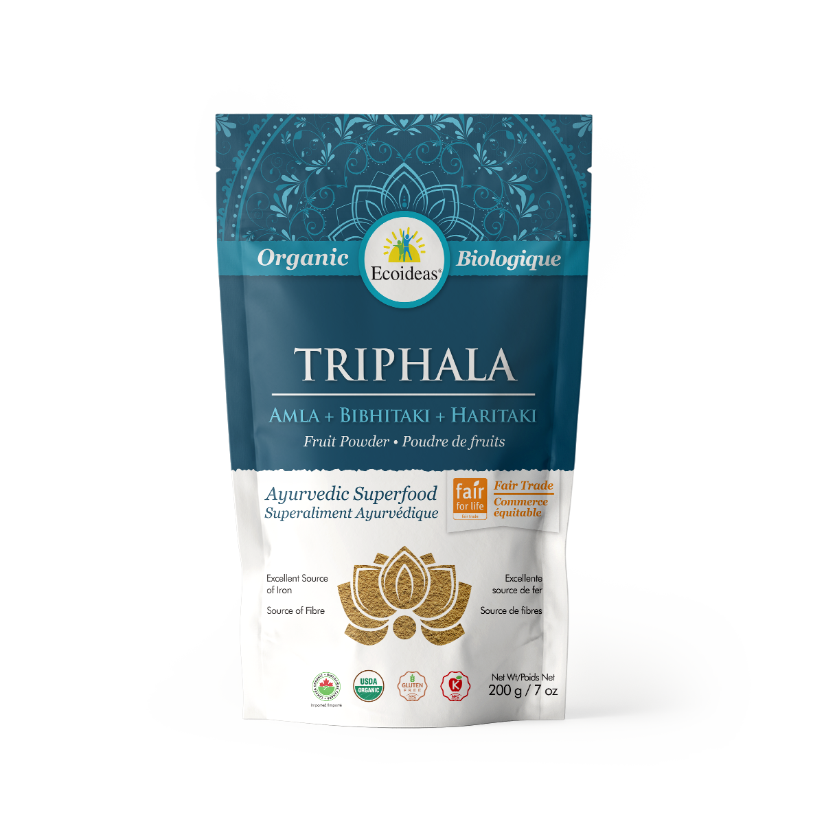 Ecoideas Org. FFL Triphala - (200g)