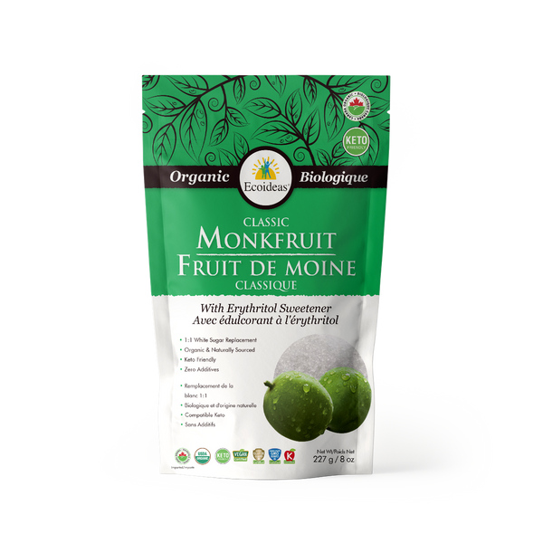 Organic Monkfruit with Erythritol - Classic - (227g)