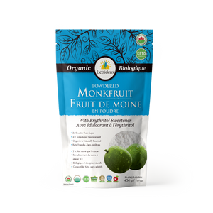 Organic Monkfruit with Erythritol - Powder - (454g)