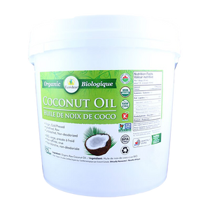 Ecoideas® Organic Coconut Oil - (1 gallon 3.79 L)