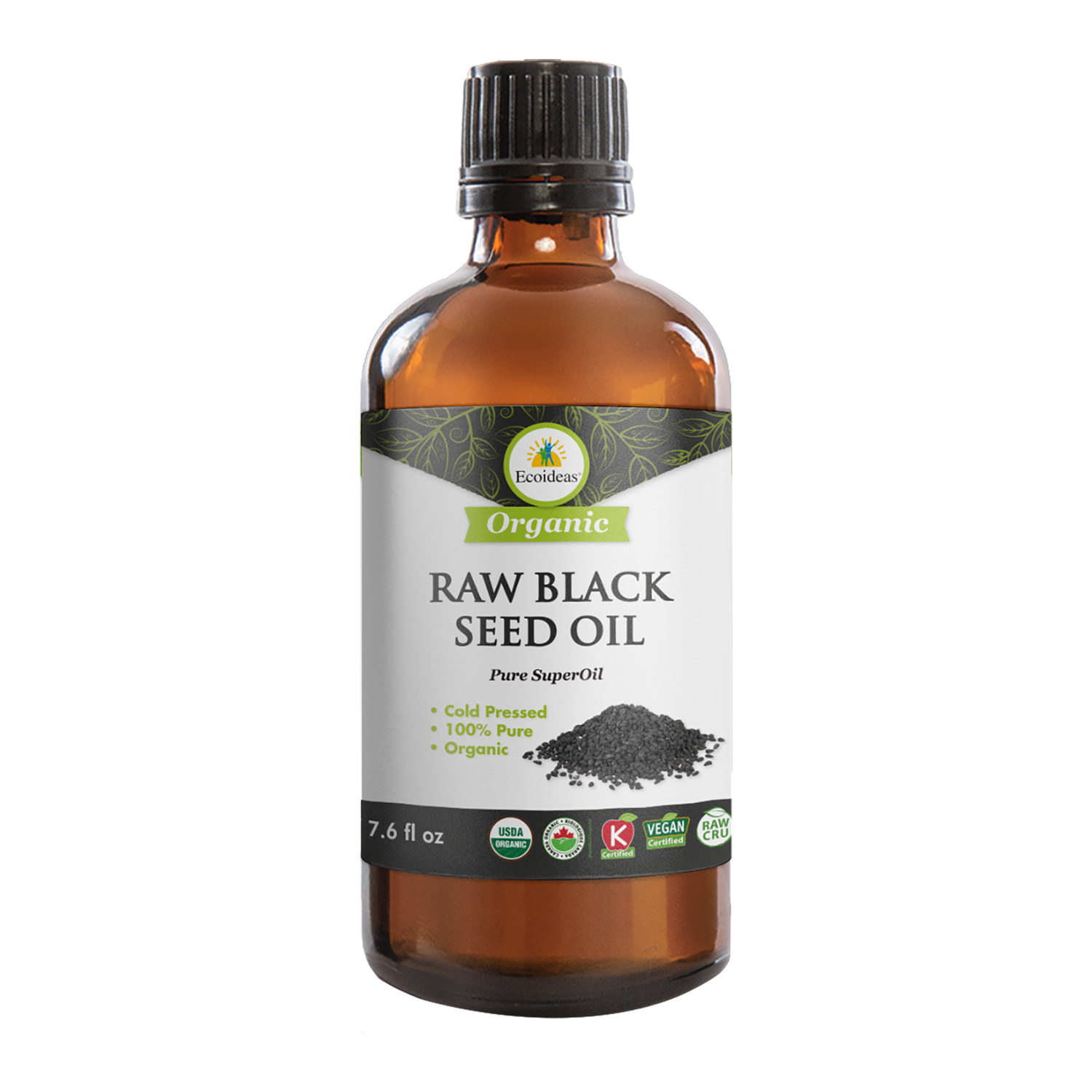 Organic Black Cumin Seed Oil - (225ml)