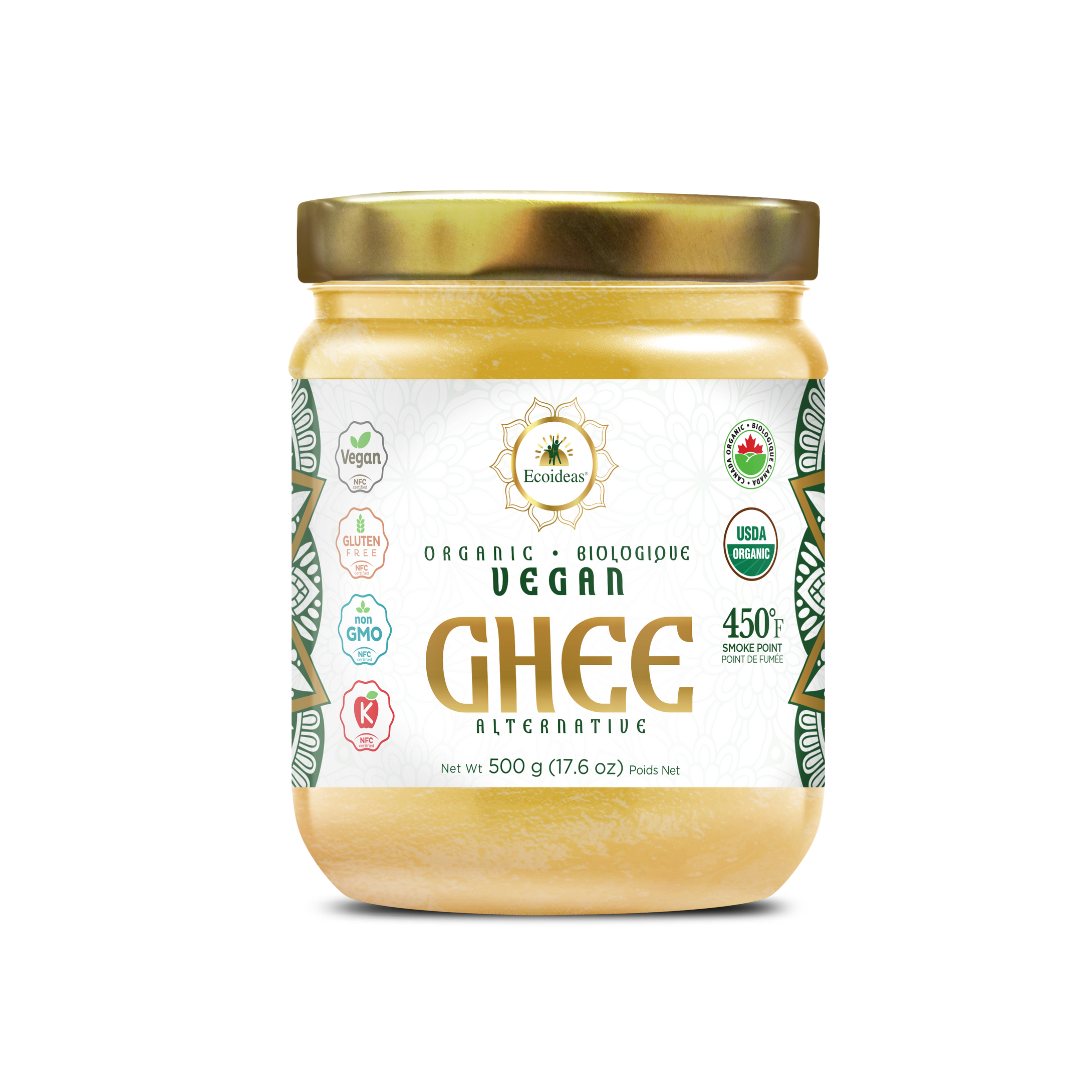 Ecoideas - Organic Vegan Ghee - (500ml)