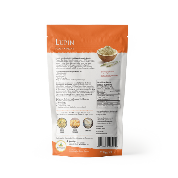 Organic Lupin Flour  - (200g)