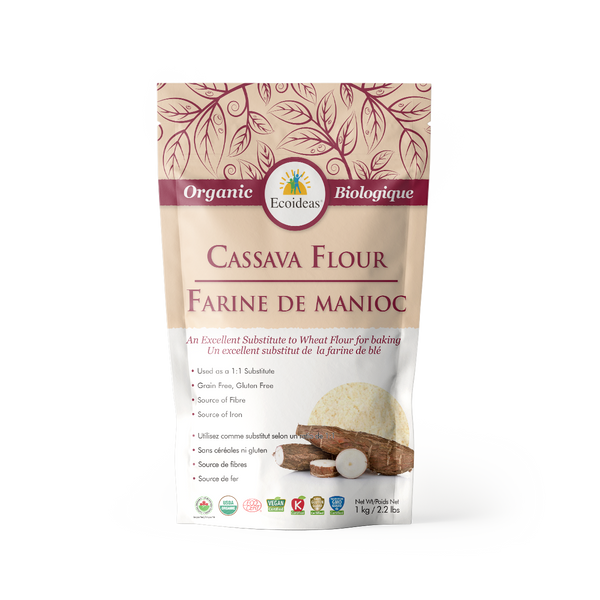 Organic Cassava Flour - (1000g)