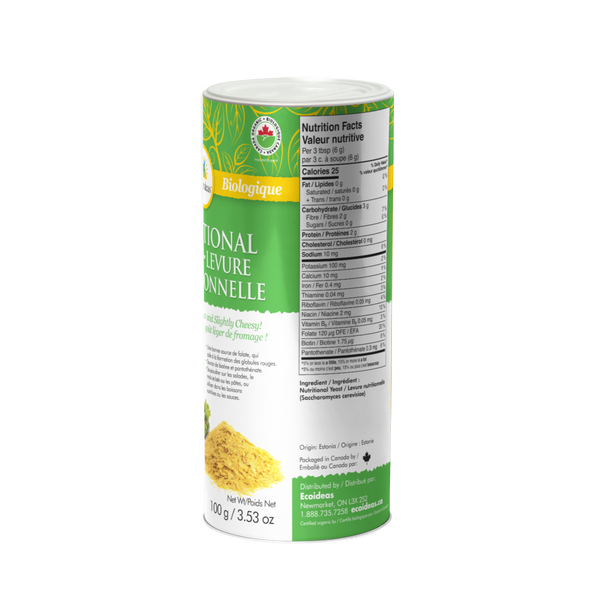 Organic Nutritional Yeast Shaker - (100g)