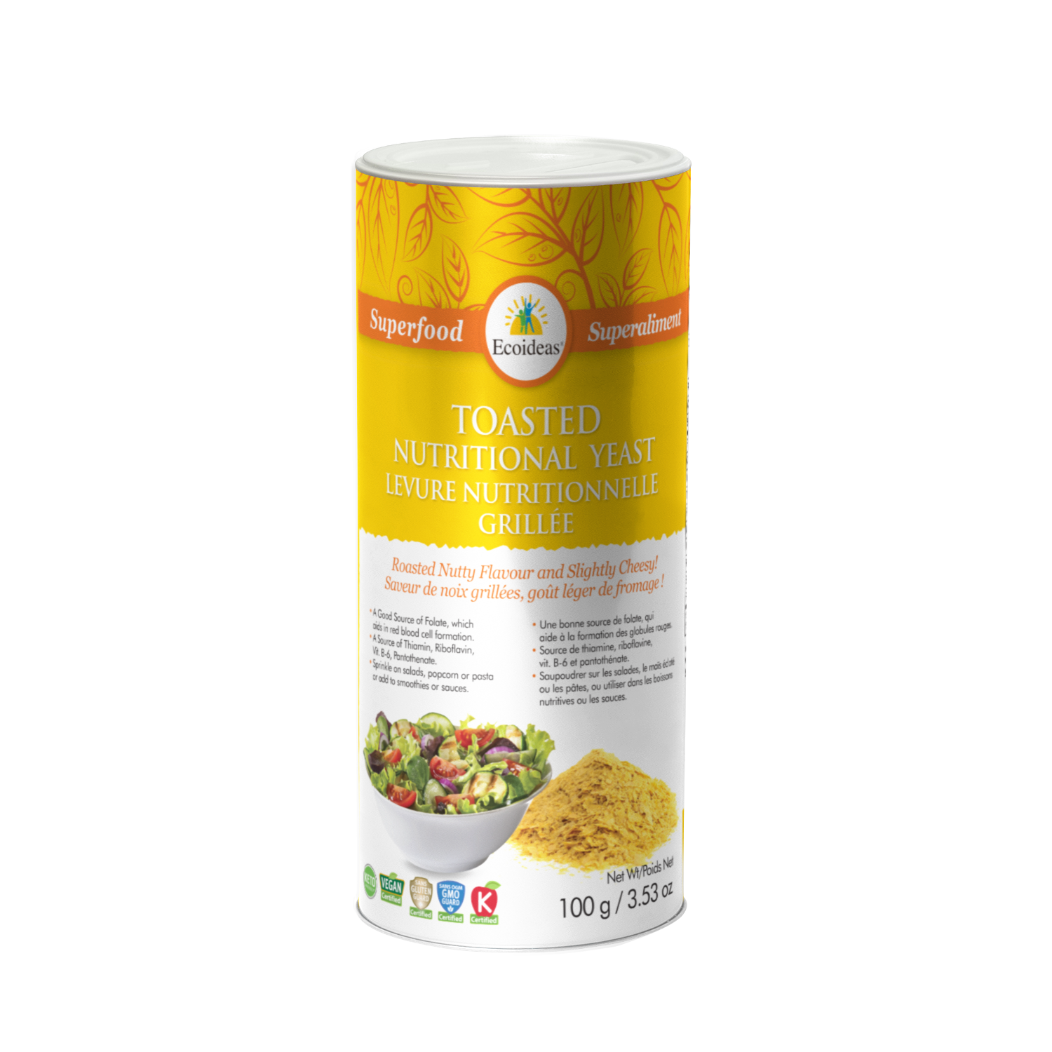 Toasted Nutritional yeast Shaker - (100g)