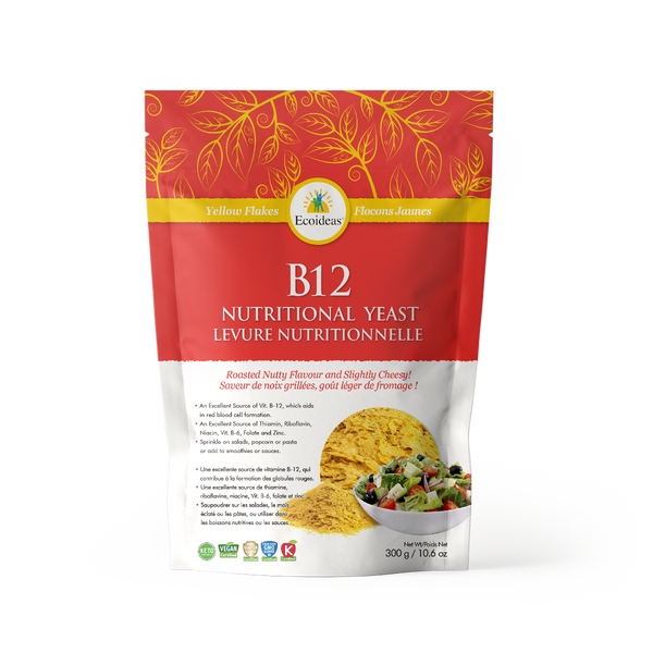 Ecoideas Nutritional Yeast with B12- (300g)