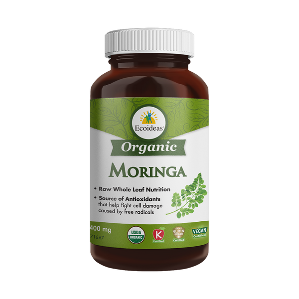 Organic Moringa Capsules - (60vc)