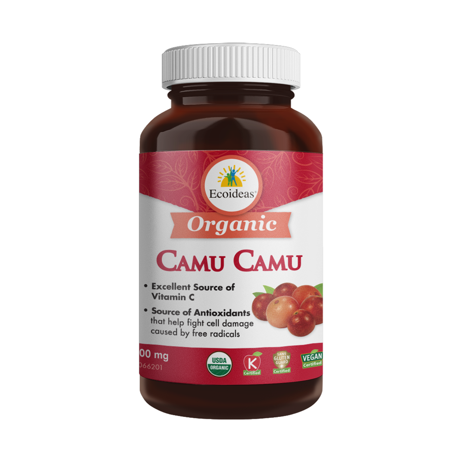 Organic Camu Camu Capsules - (60vc)