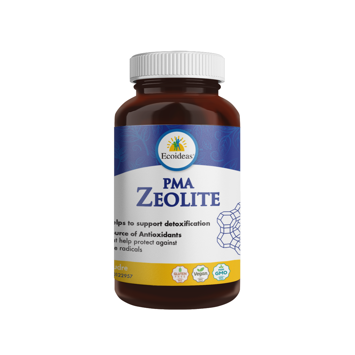 Ecoideas PMA Zeolite Powder - (60g)