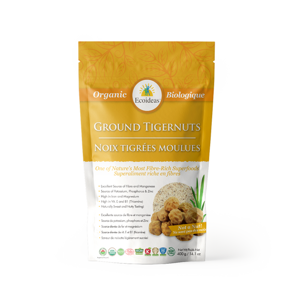 Organic Fair Trade Tigernuts - Stone Ground - (400g)