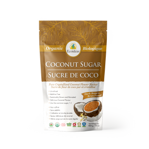 Organic Coconut Sugar - Dark Brown - (454g)