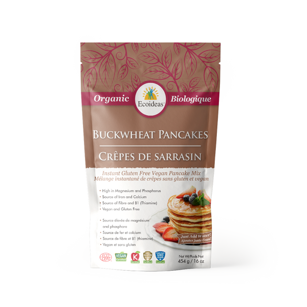 Organic Buckwheat Pancake - Vegan & GF - (454g)