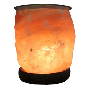 Salt Lamp Diffuser w/glass top - (5")