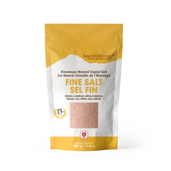 HeartFeltLiving Salt - Fine (500g)